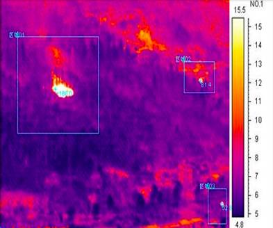 紅外熱像儀，可以用溫度計算的遠距離監(jiān)控