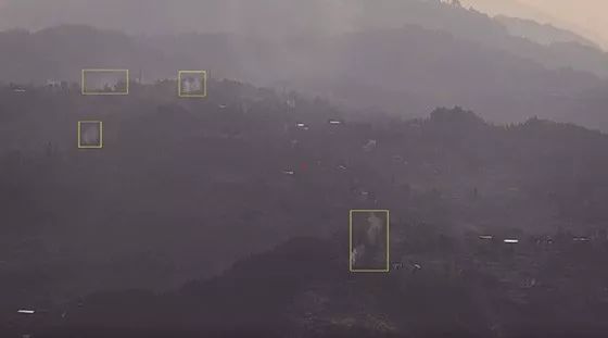 草原森林防火監(jiān)控激光夜視儀下煙霧、煙火識別